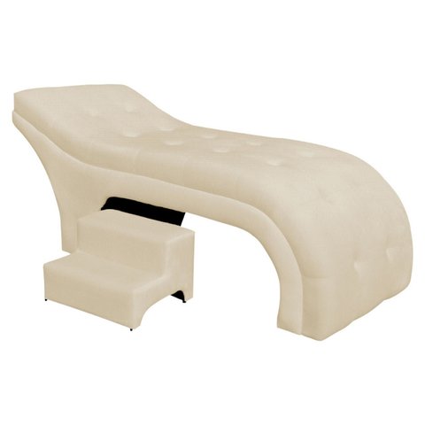 Maca Estofada Estética Botonê 70 Cm Sobrancelha Cilios Cor:marfim