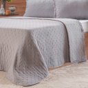 Ver imagem 4 de Kit Colcha Casal Miraggio New Soft 100% Poliéster 220x240cm Cinza Soft