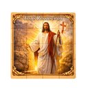 Ver imagem 4 de Cestinha de Páscoa Cordeiro com Chocolate e Jogos Religiosos Exclusivos