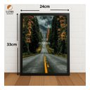 Ver imagem 2 de Quadro Decorativo Keep Running com Vidro Preto