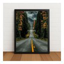 Ver imagem 1 de Quadro Decorativo Keep Running com Vidro Preto