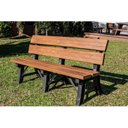 Ver imagem 4 de Banco Jardim Madeira Plástica In Brasil 150cm Ecológico 3 Lugares