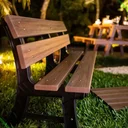 Ver imagem 5 de Banco Jardim Madeira Plástica In Brasil 150cm Ecológico 3 Lugares
