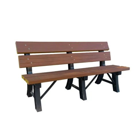 Banco Jardim Madeira Plástica In Brasil 150cm Ecológico 3 Lugares