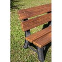 Ver imagem 7 de Banco Jardim Madeira Plástica In Brasil 150cm Ecológico 3 Lugares