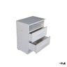 Mesa de Cabeceira Criado Compacto Quarto Cama Branco - 7