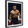 Quadro Decorativo Quarto Lutador Boxe Mike Tyson Luva Esport - 1