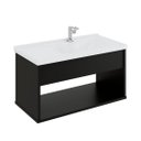 Ver imagem 1 de Gabinete Armário de Banheiro Encanto com Cuba Preto