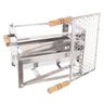 Churrasqueira Inox Portatil Modelo Dobravel Ideal Pesca Camping e Barco Tamanho 40x22x65 - 3