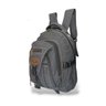 Mochila Escolar Reforçada Lona 27l Feminina Masculina Preta - 4