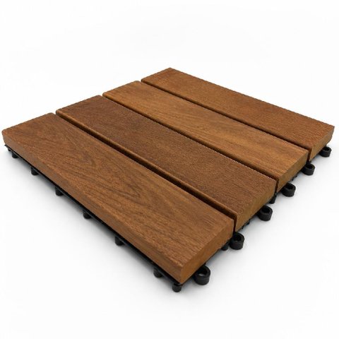 Deck Modular 30x30 Madeira Ipe - CFOP5102 - Copafer