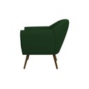 Ver imagem 3 de Poltrona Decorativa Sacha Veludo Verde