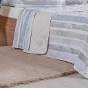 Ver imagem 4 de Kit Colcha Queen 200 Fios Estampada New 100% Algodão 240x260cm Ligne