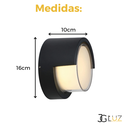 Ver mais imagens de Kit 12 Arandela Sobrepor Led 8w Ip65 Sauna Prova D'agua Opus