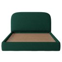 Ver imagem 7 de Cama Queen Flutuante com Cabeceira 160cm Aura W01 Bouclê Verde - Lyam Decor