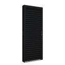Ver imagem 1 de Porta de Aço de Giro Laminada 215x85cm Aço Pronto Riobras Abertura Direita Preto