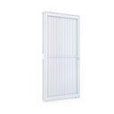 Ver imagem 2 de Porta de Aço de Giro Calha 215x85cm Aço Pronto Riobras Abertura Esquerda Branco