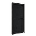 Ver imagem 2 de Porta de Aço de Giro Calha 215x100cm Aço Pronto Riobras Abertura Direita Preto