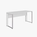 Ver imagem 4 de Mesa Escritório Diretor 150cm Tampo com Pé Quadro Yescasa Cinza