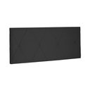 Ver imagem 2 de Painel Aquilla Cama Box Casal 140cm Suede - SSX Multicoisas - Preto