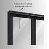 Porta de Aço de Correr Lateral com Travessa 3 Folhas 213x150cm Aço Pronto Riobras - 6