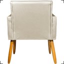 Ver imagem 5 de Poltrona Decorativa Para Recepção Manicure Sala De Espera Escritório Consultório Corino