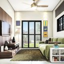 Ver imagem 2 de Porta de Aço Correr Lateral com Travessa 3 Folhas 213x150cm Pronto Riobras Preto