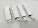 Ver imagem 6 de Kit 5 Pés Gabinete de Pia Armario Regula de 17 a 19 Cm Vap Branco