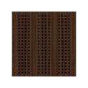 Ver imagem 4 de Painel Acústico Absorvedor Decorativo 60x60 Skal 10 Maestra Acústica:louro