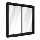 Ver imagem 2 de Janela de Aço de Correr Lateral 1 Folha Móvel e 1 Folha Fixa 100x100cm Aço Pronto Riobras