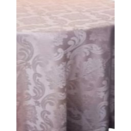 Toalha de Mesa Redonda Jacquard 2,80: Rose - 2