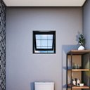 Ver imagem 2 de Janela de Aço Maxim-ar com Grade Quadrada 60x60cm Aço Pronto Riobras