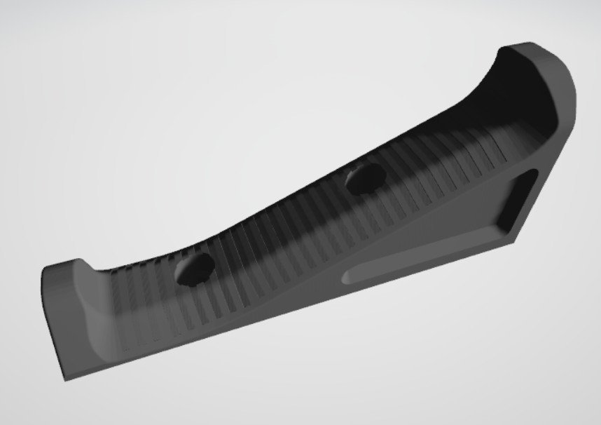 grip para trilhos M-lok AFG - 2