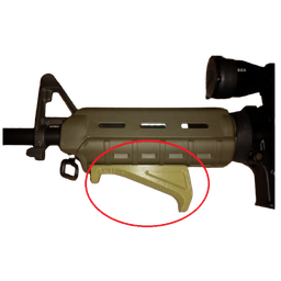grip para trilhos M-lok AFG - 3