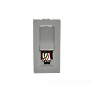 Tomada Módulo RJ11 Pial Plus + Quatro Fios Cinza - Pial Legrand