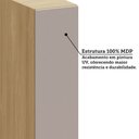 Ver imagem 5 de Armário Aéreo 20cm 1 Porta Elegance Luciane Móveis