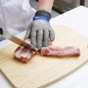 Ver imagem 6 de Luva Açougueiro Malha de Aço Inox Anti Corte Profissional