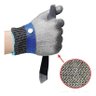 Luva Açougueiro Malha de Aço Inox Anti Corte Profissional - 9
