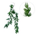Ver imagem 4 de Kit de 5 Plantas Artificial Pendente Premium 75cm Folhas Realistas Decorativas