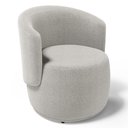 Ver imagem 1 de Poltrona Decorativa Aisha Orgânica Bouclê Bege - Desk Design