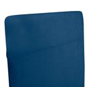 Ver imagem 6 de Kit 2 Cadeiras de Jantar Cozinha Industrial Lexa Veludo - Élpis Móveis - Azul Marinho - Preta