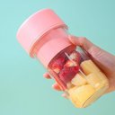 Ver imagem 1 de Copo Mixer Portátil Elétrico Recarregável Copo Caneca Liquidificador Mini Juicer 420ml 110V