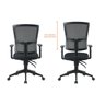 Cadeira Escritório Diretor Ergonômica NR17 Tela Mesh Londres - 8