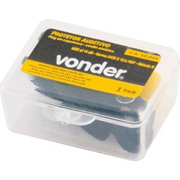 Protetor Auditivo Plug 14db Copolímero com Cordão Ca10043 - - 3