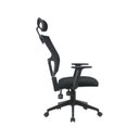 Ver imagem 6 de Cadeira Escritório Presidente Ergonômica NR17 Tela Mesh Londres Preto