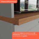 Ver imagem 6 de Cozinha Completa Modulada 6 Peças com Aéreo Microondas Emily Cinza/Nature