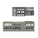 Ver imagem 3 de Cozinha Completa 6 Peças com Aéreo Microondas Emily