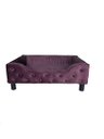 Ver imagem 1 de Caminha Cama Para Cachorro Pet Luxo Com Pés - Roxa