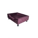 Ver imagem 2 de Caminha Cama Para Cachorro Pet Luxo Com Pés - Roxa