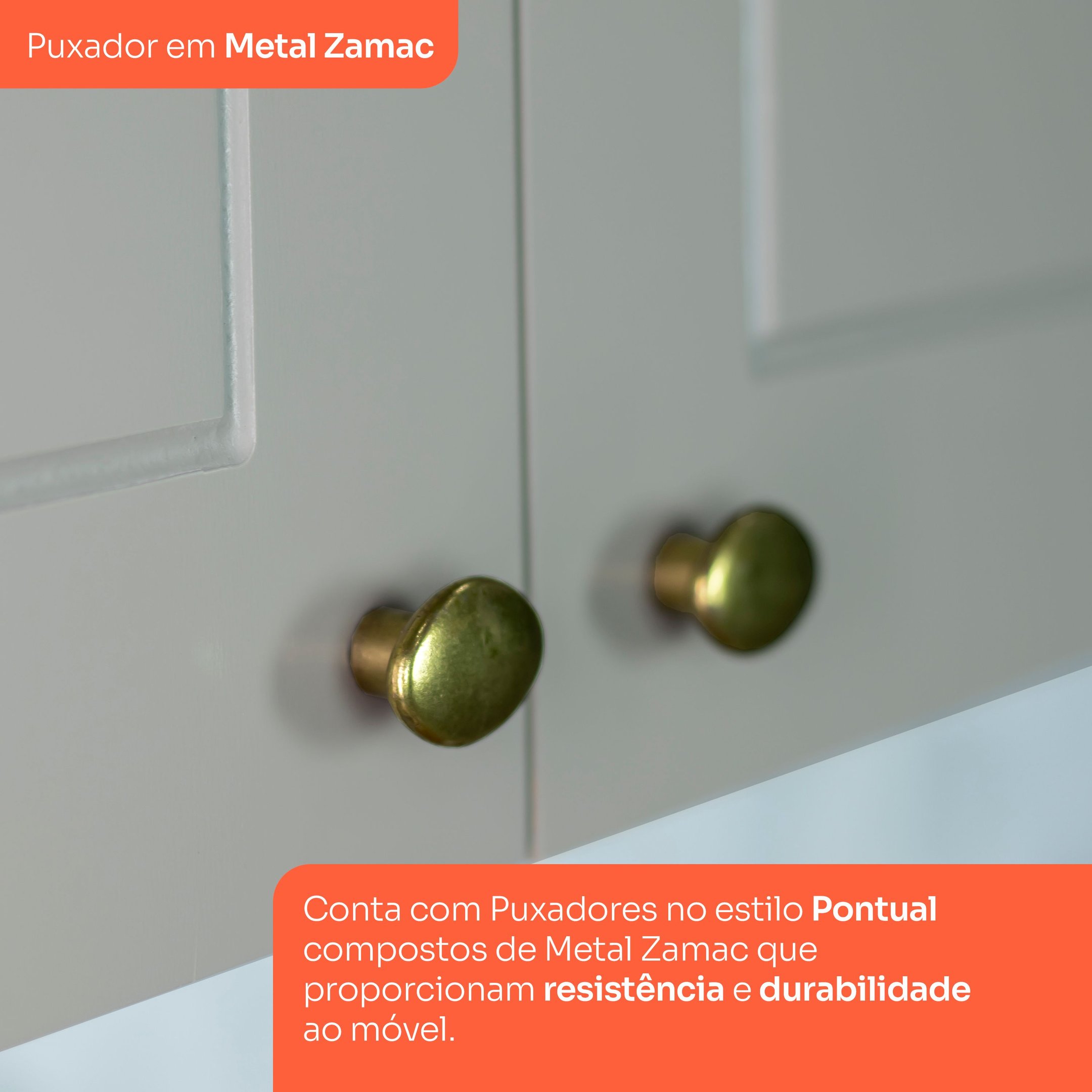 Cozinha Compacta 6 Portas 3 Gavetas Emily - 13
